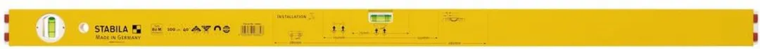 Stabila Type 80 M 16882 Magneetwaterpas 100cm - 0.5 mm/m