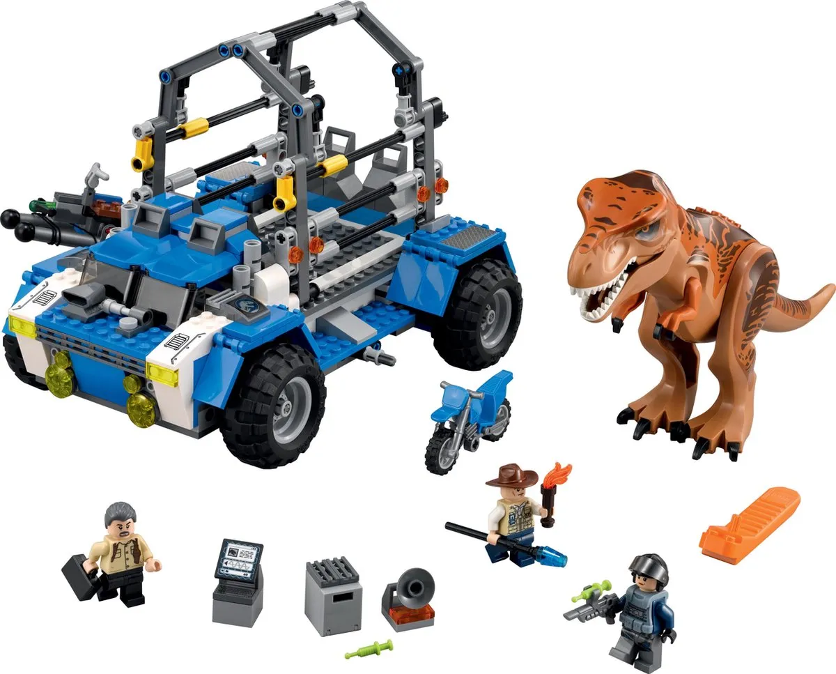 LEGO Jurassic World T. Rex-spoorzoeker 75918 - 520 Stukken - afbeelding 2 van 3
