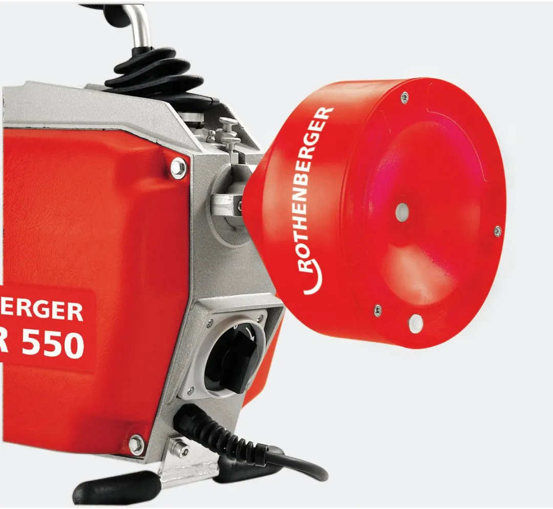Rothenberger R550 Loodgieterstool - 230V - Rood/Zilver/Zwart