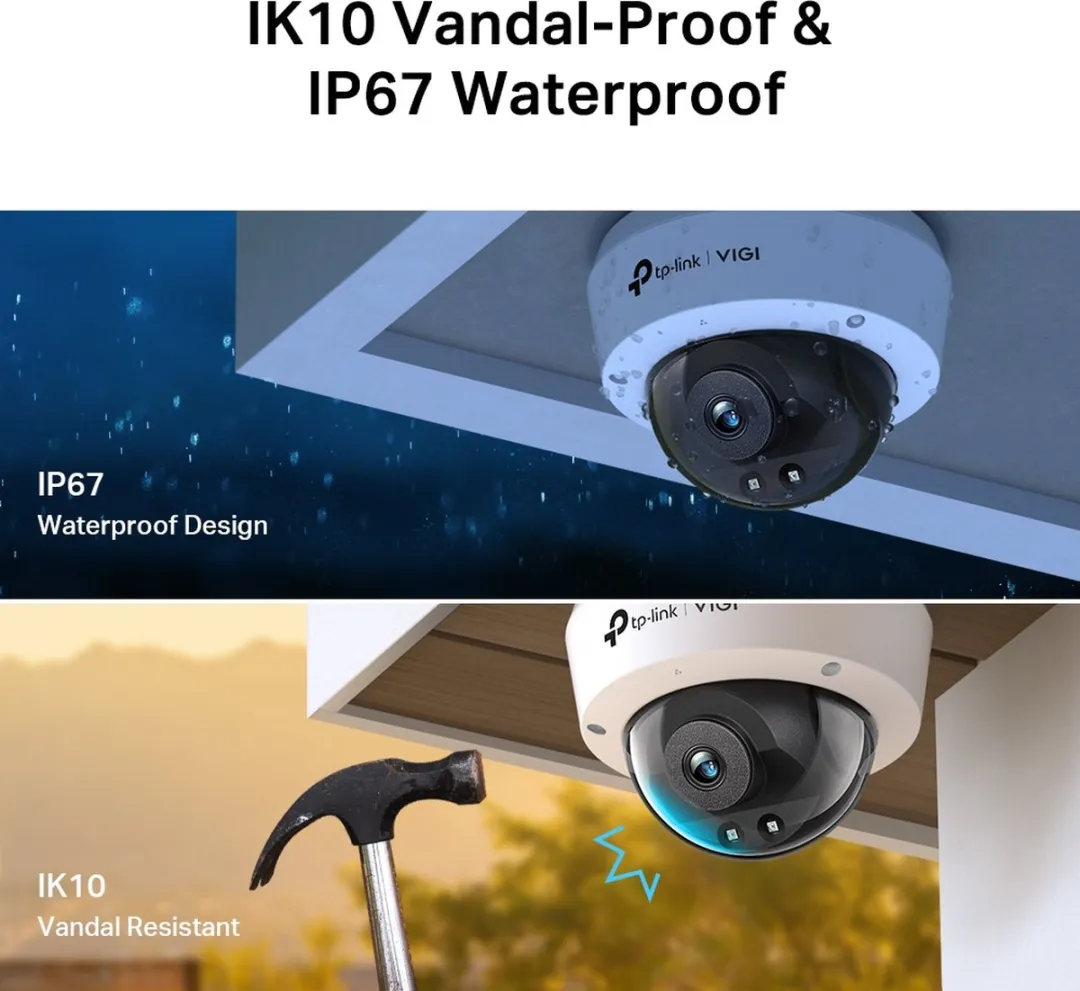 TP-Link VIGI C240I Dome IP-camera 2.8mm