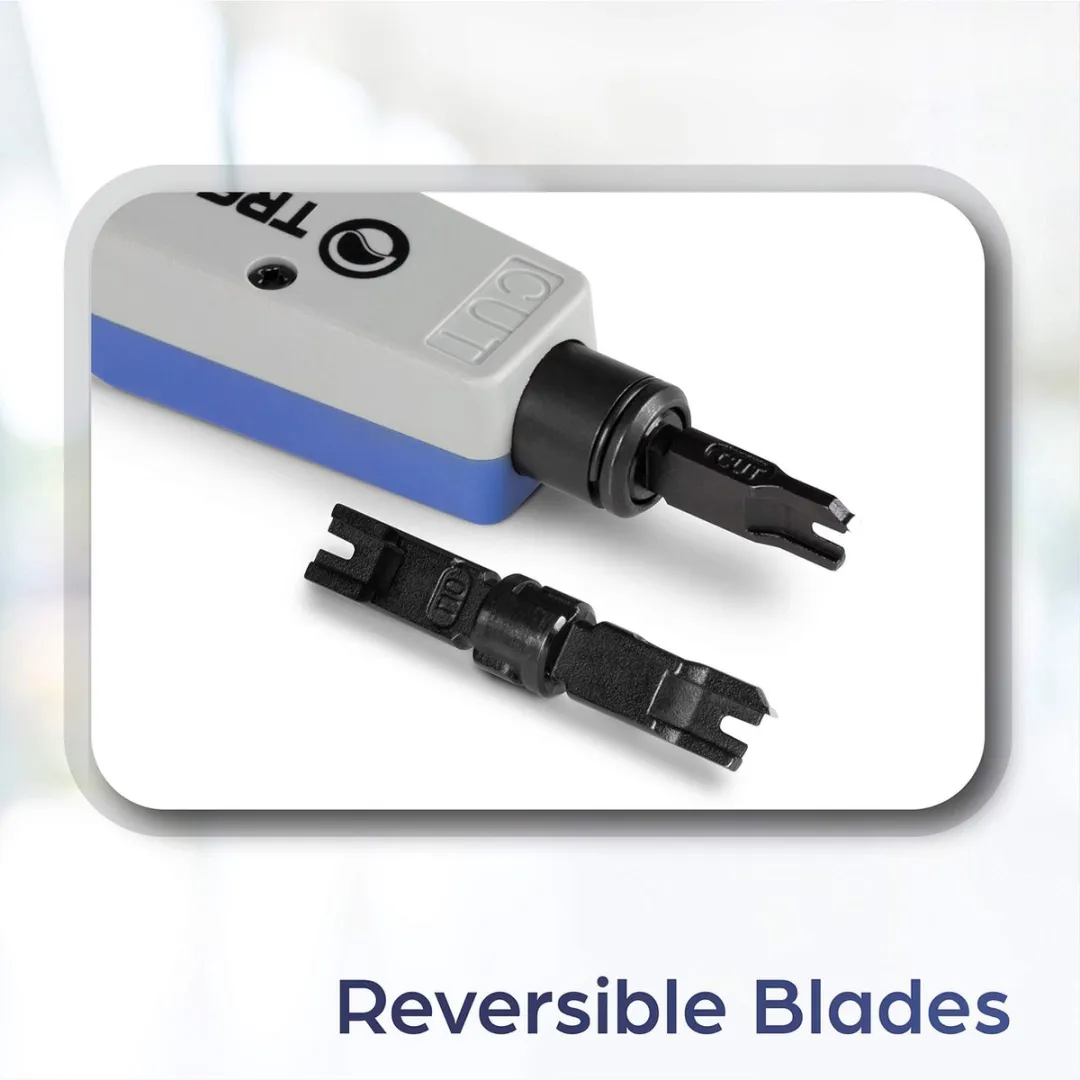 Trendnet TC-PDT Punch Down Tool - Blauw/Wit - afbeelding 6 van 6