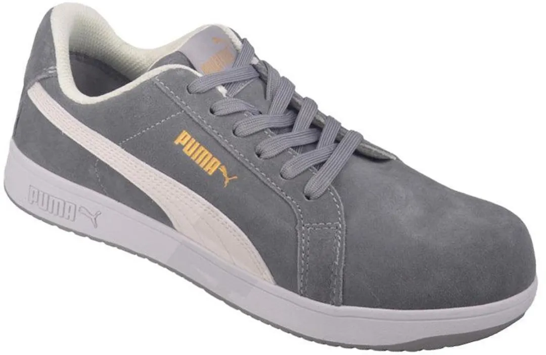 PUMA Icon Suede Laag S1P 640030 - Grijs - 37