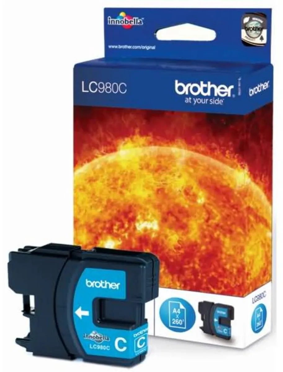 Brother LC-980C Inktcartridge - Cyaan