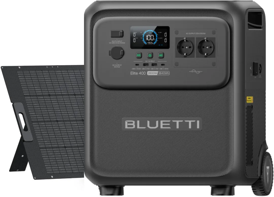 Bluetti Elite 400 Zonne-energiecentrale 2600W 3840Wh