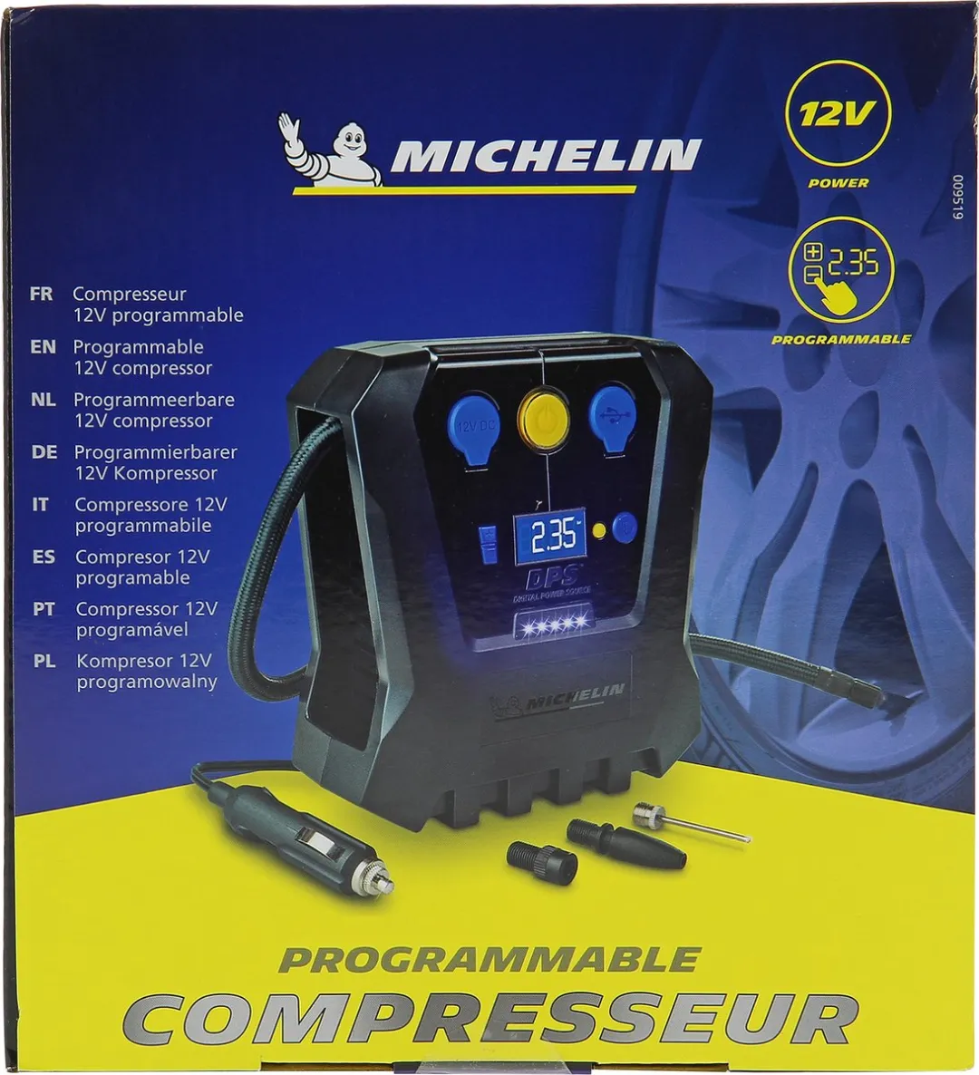 Michelin Compressor Bandenpomp 12V MIC095195 - 96W - 16L - afbeelding 6 van 6
