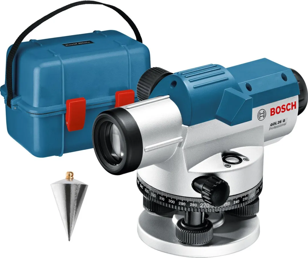 Bosch Professional GOL 26 G Optisch Nivelleertoestel - Blauw/Zilver
