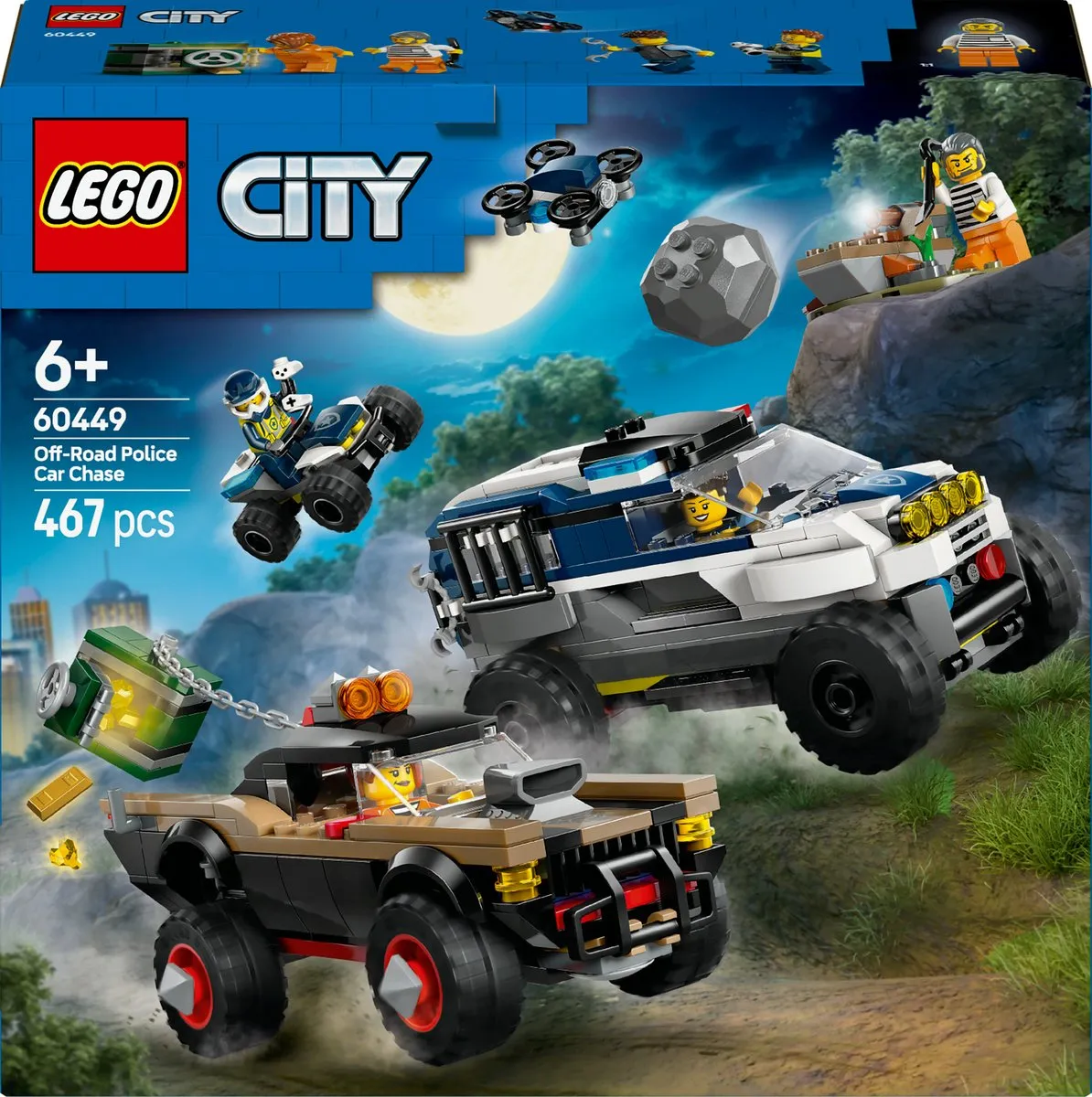 LEGO City Offroad Politieachtervolging 60449