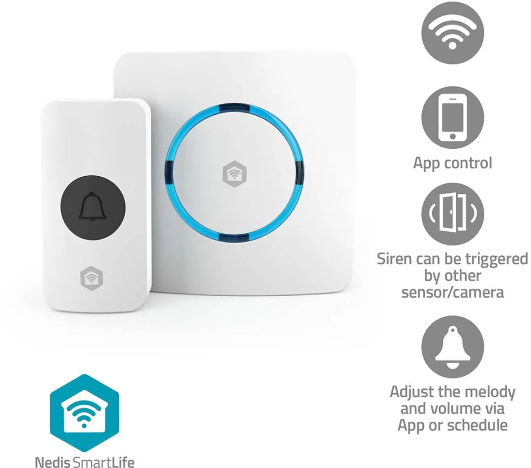 Nedis SmartLife Gong RF 433MHz Wi-Fi