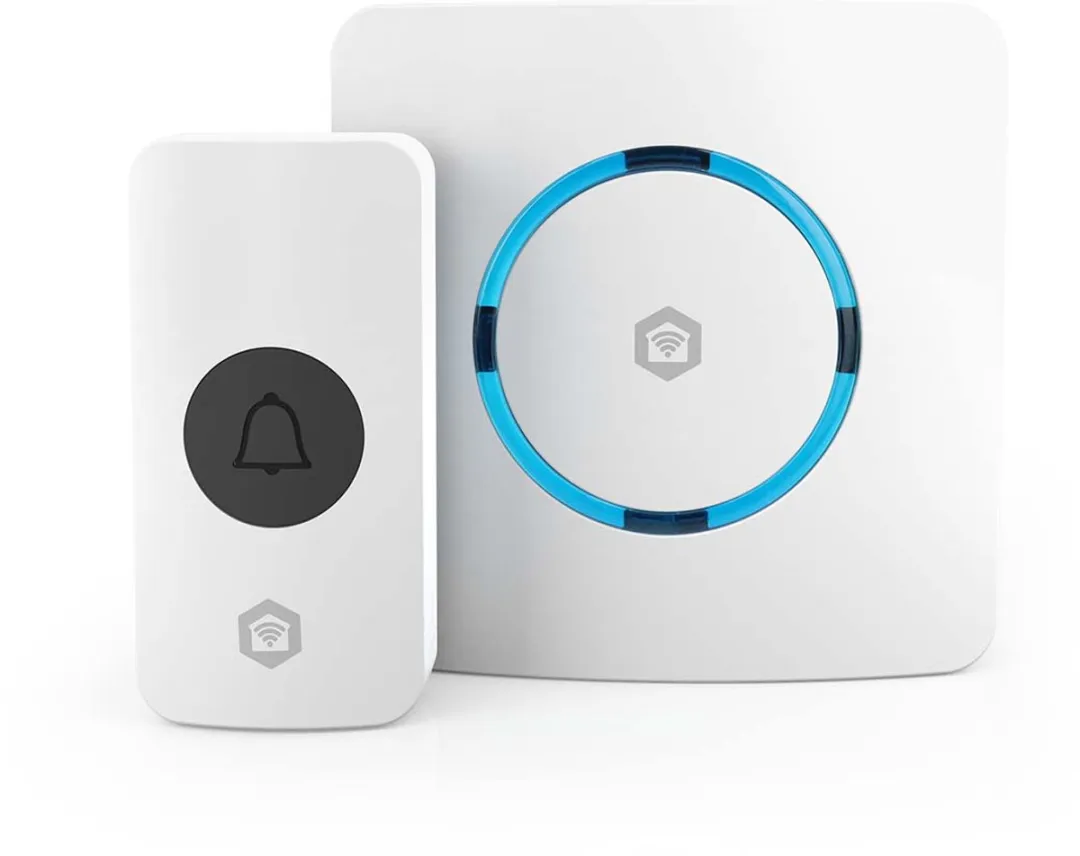 Nedis SmartLife Gong RF 433MHz Wi-Fi - 60 Melodieën Wit