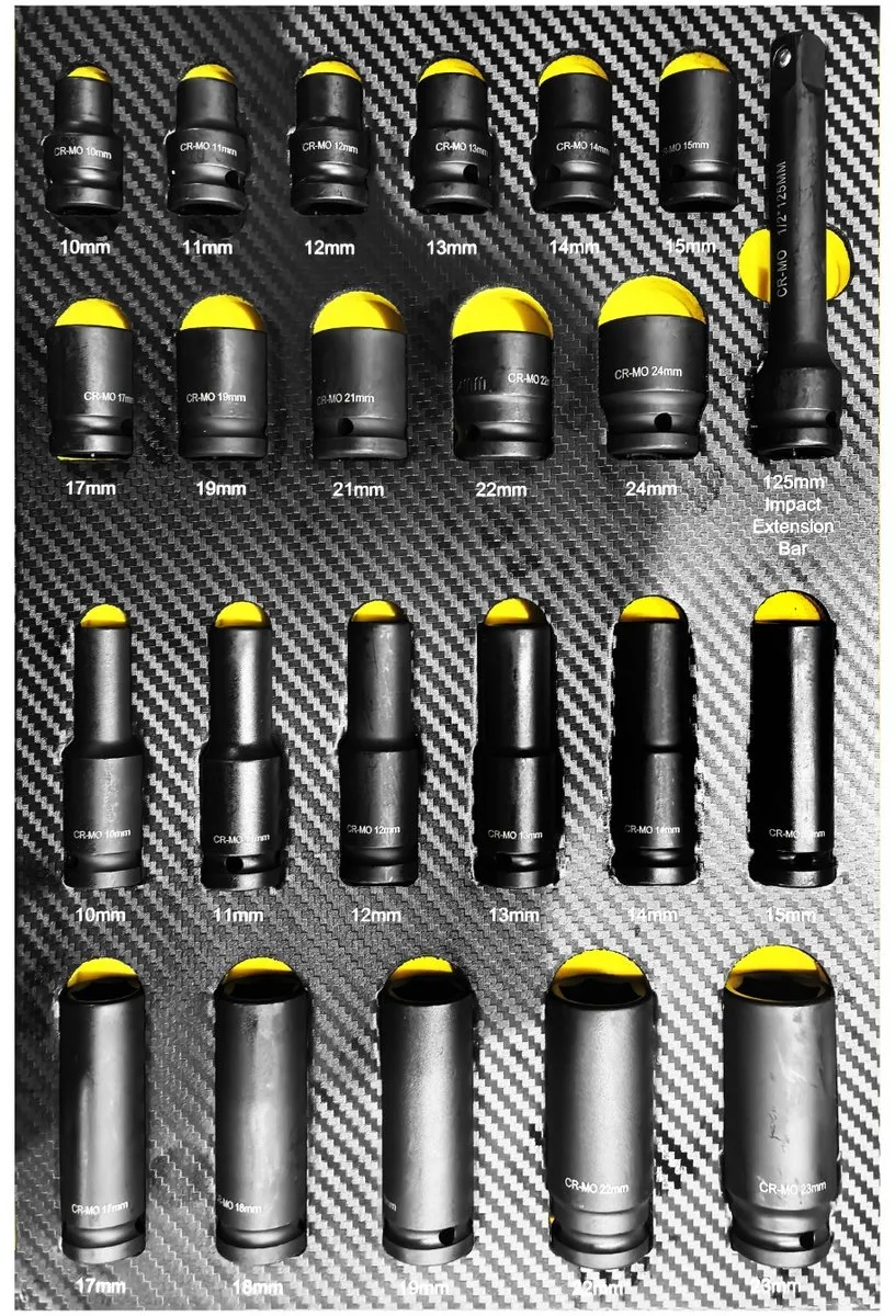 Caterpillar CAT-W326 Gereedschapswagen - 13 Lades - 12 Stuks - afbeelding 6 van 6