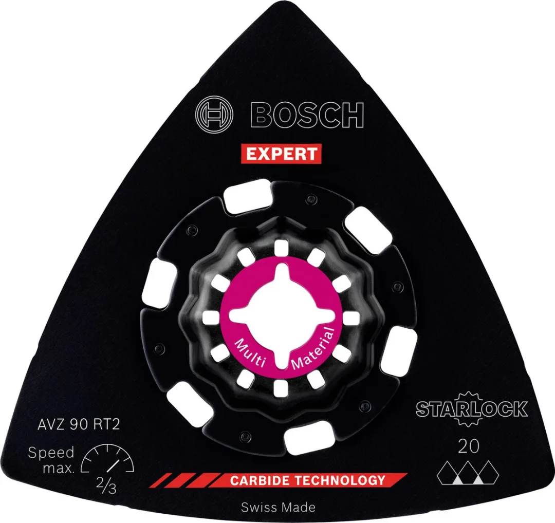 Bosch Professional AVZ90RT2 Starlock Schuurplateau 90mm