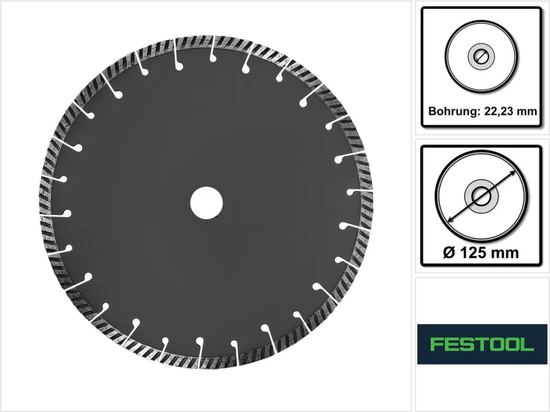 Festool ALL-D 125 PREMIUM Diamantschijf 125mm - 769154