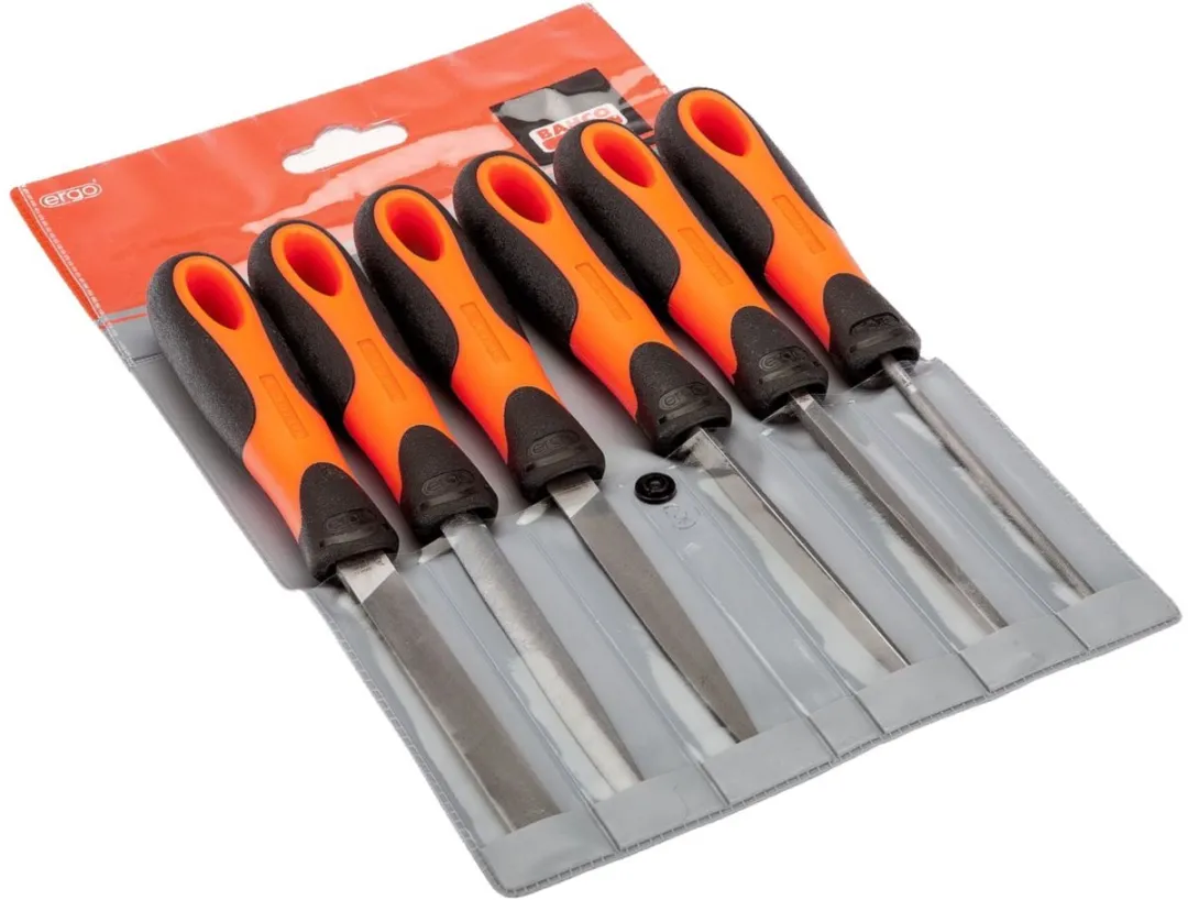 Bahco 1-476 Sleutelvijlenset 6-delig - 100mm