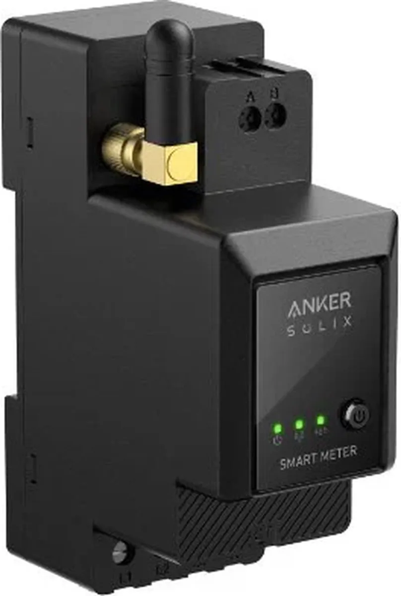 Anker SOLIX Slimme Meter Zonne-energie - Zwart