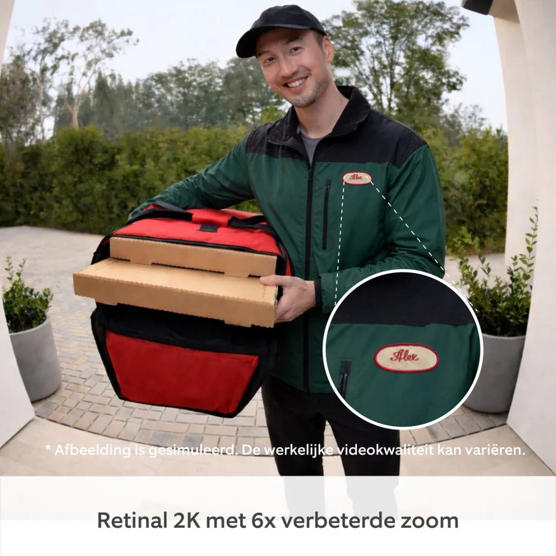 Ring Battery Video Doorbell 2e Gen - 2K Video - Brons