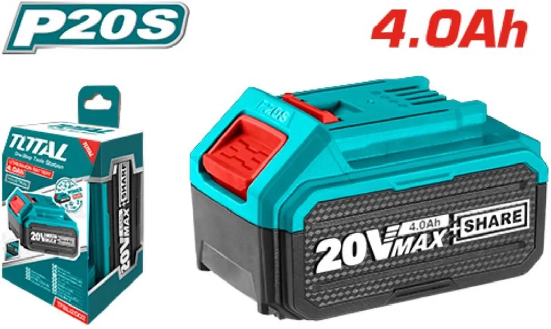 Total 20V Lithium-Ion Accu 4,0Ah