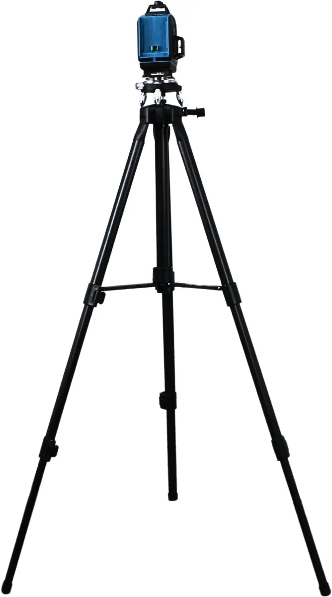TETRA Tools Kruislijnlaser 4D - 4-16 Lijnen - Met Statief 1,5m