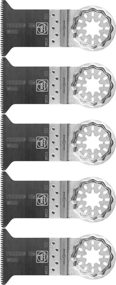 Fein Starlock E-Cut Precision Zaagblad 50x50mm - 5 Stuks