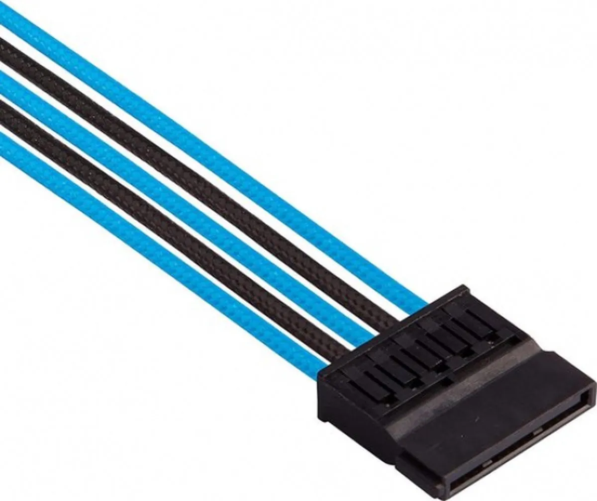 Corsair CP-8920228 Stroomkabel - Blauw - 4 Stuks - afbeelding 6 van 6