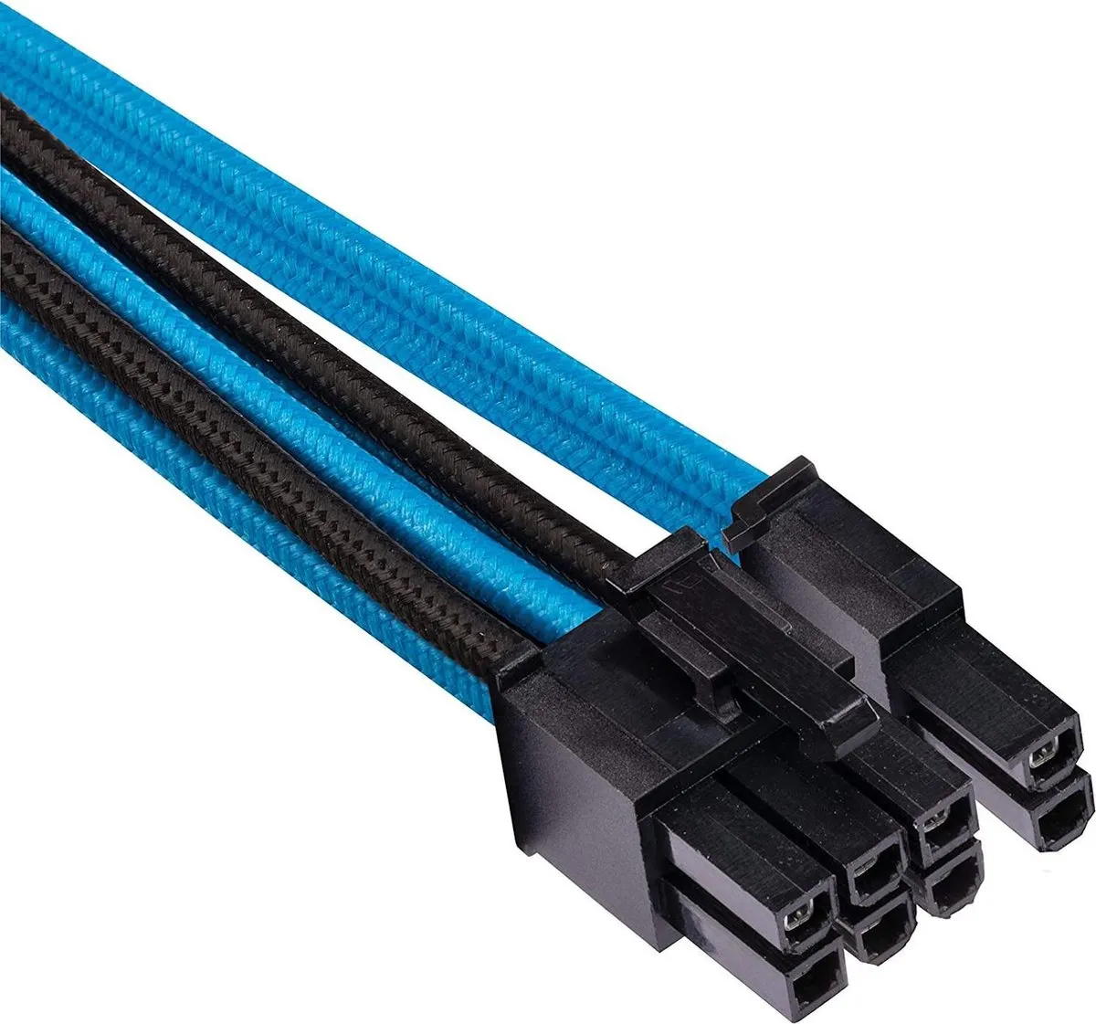Corsair CP-8920228 Stroomkabel - Blauw - 4 Stuks