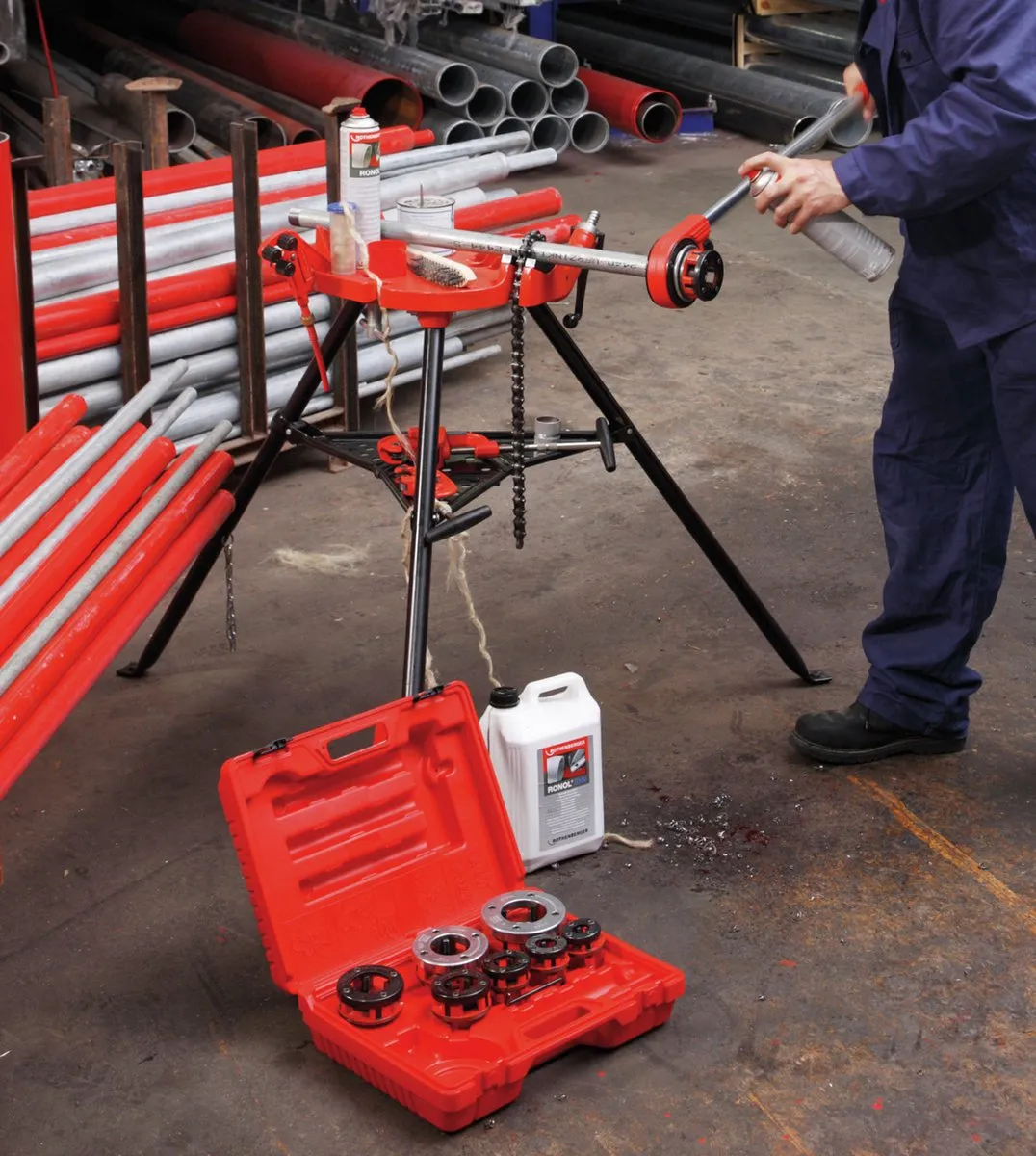 Rothenberger Super CUT Hand Draadsnij-IJzer - DIN 2999