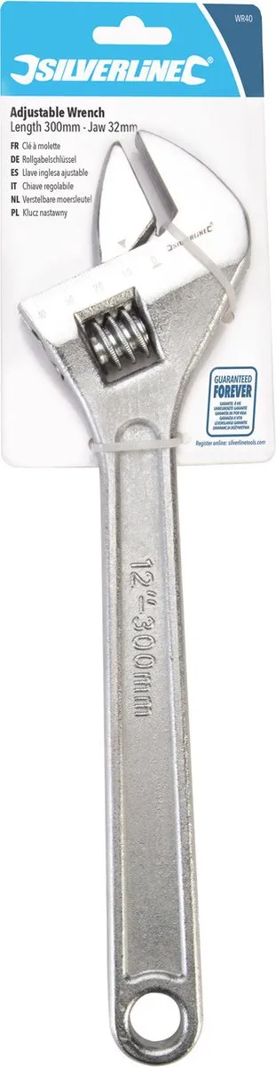 Silverline Verstelbare Moersleutel 300mm - 32mm