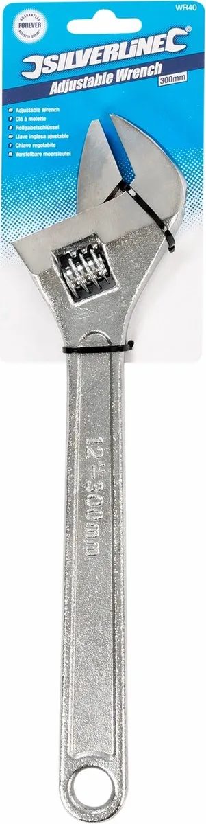 Silverline Verstelbare Moersleutel 300mm - 32mm