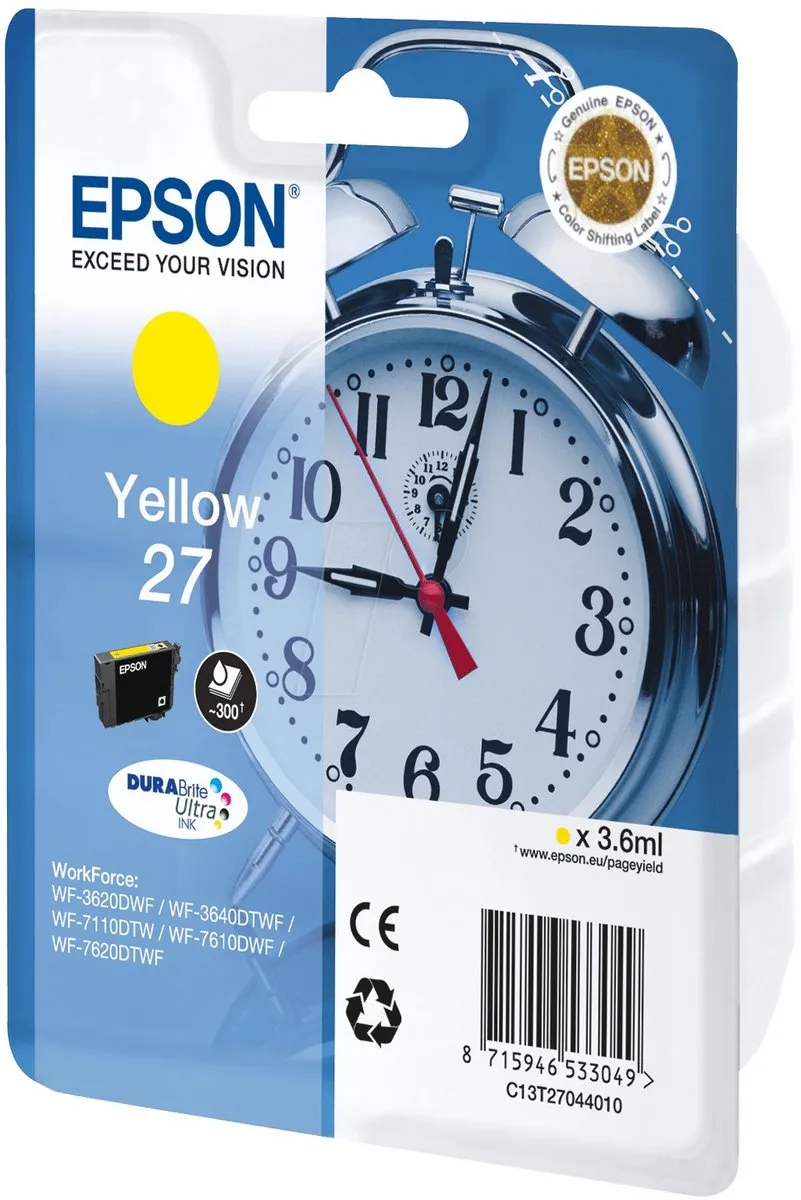 Epson T2704 Geel Inktcartridge - C13T27044010
