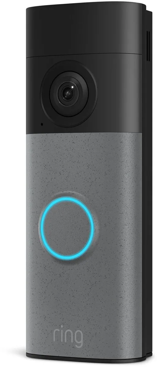 Ring Battery Video Doorbell 2e generatie - 2K Video - Speckled Grey
