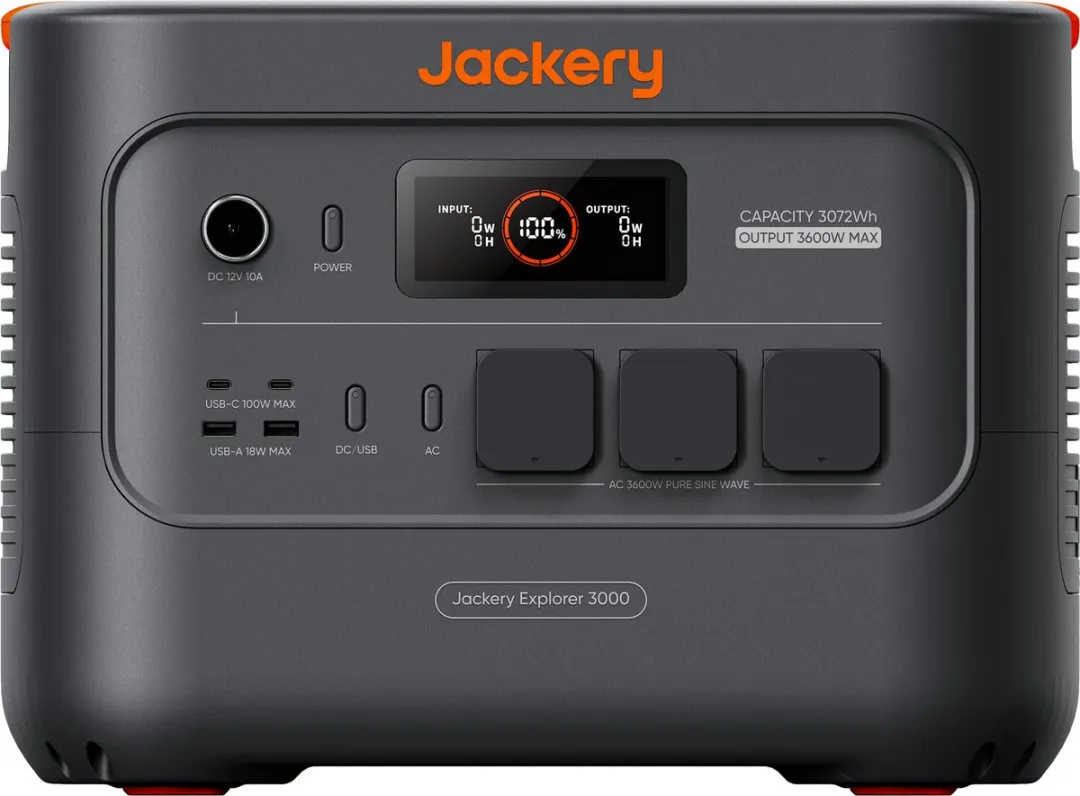 Jackery Explorer 3000 V2 Draagbaar Energiestation 3072Wh