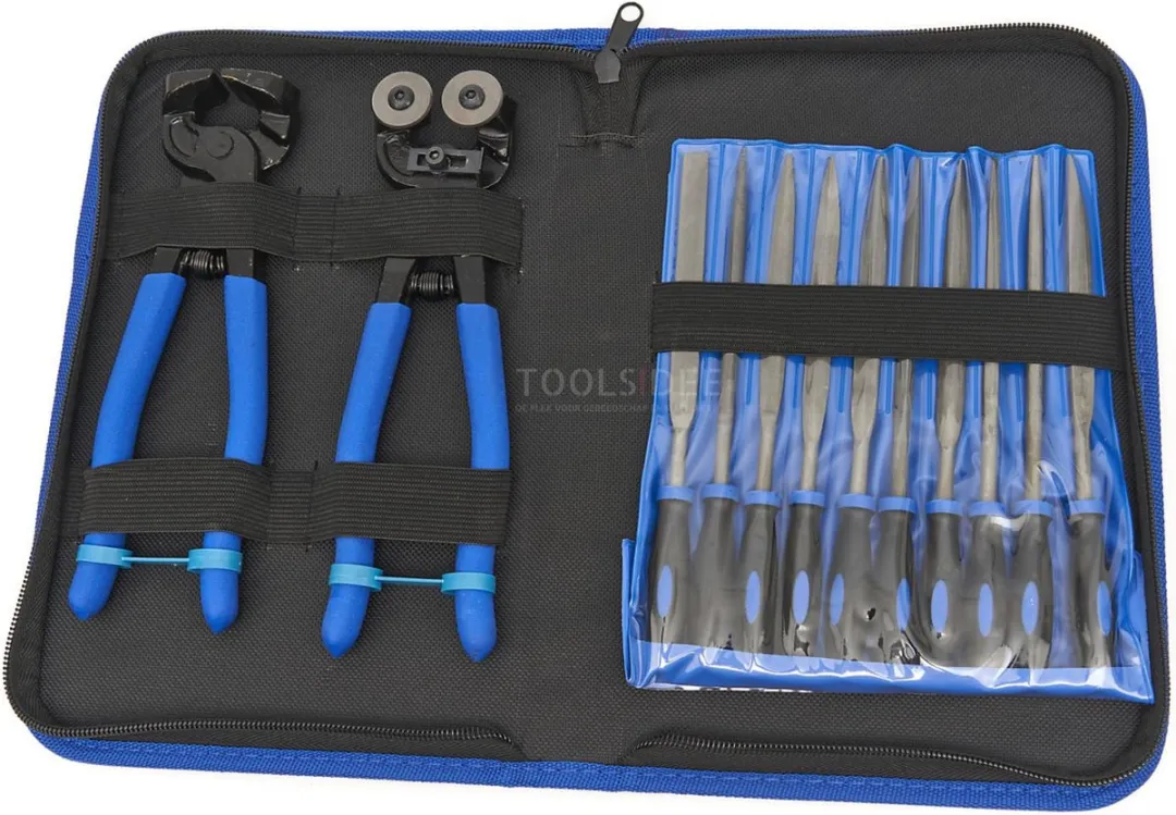 HBM Glas & Tegelgereedschap Set 12-delig