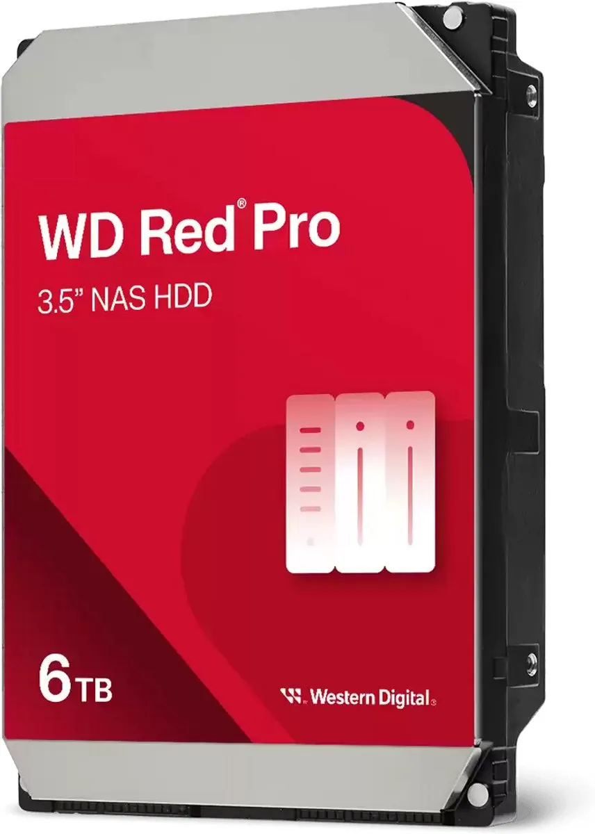 Western Digital Red Pro WD6005FFBX NAS HDD 6TB