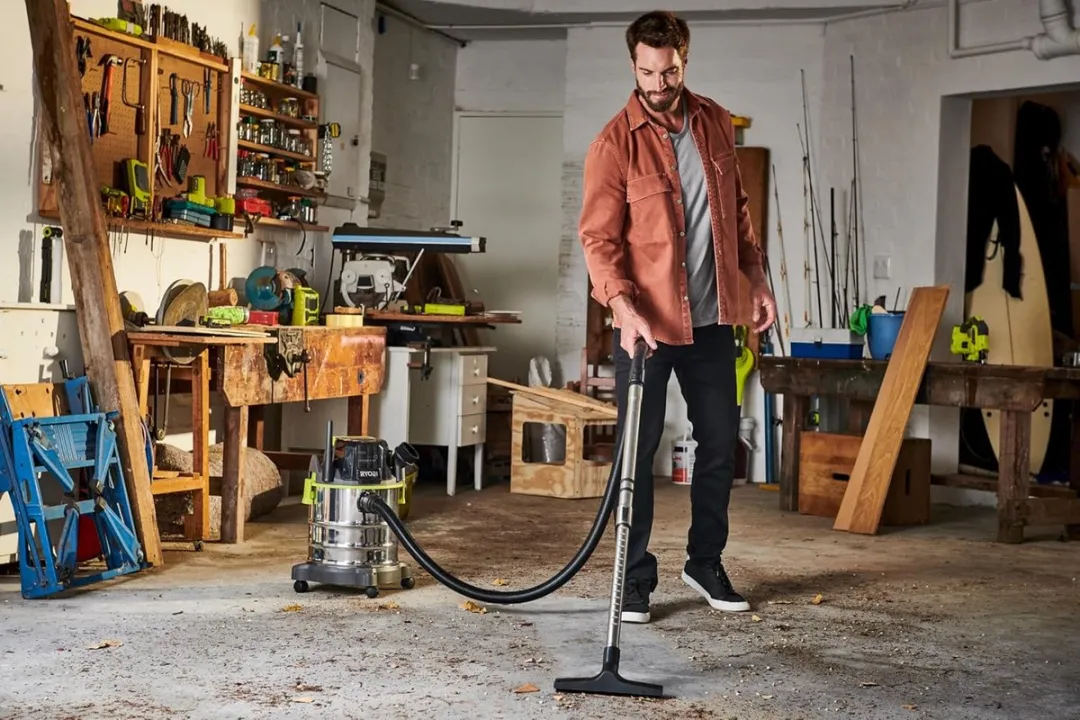 Ryobi 18V ONE+ R18WDV-0 Nat- en Droogzuiger 82 AW - 18L - afbeelding 5 van 6