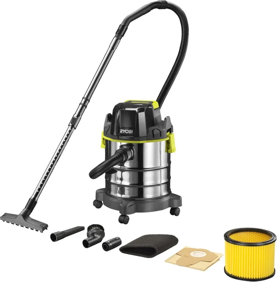 Ryobi 18V ONE+ R18WDV-0 Nat- en Droogzuiger 82 AW
