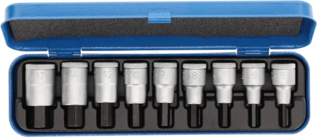 Gedore 6156250 Dopsleutel-bitinzetset 1/2" - 14-delig