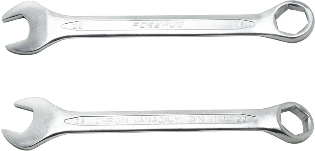 Forsage Ringsteeksleutel 28mm - Cr-V - Chromen