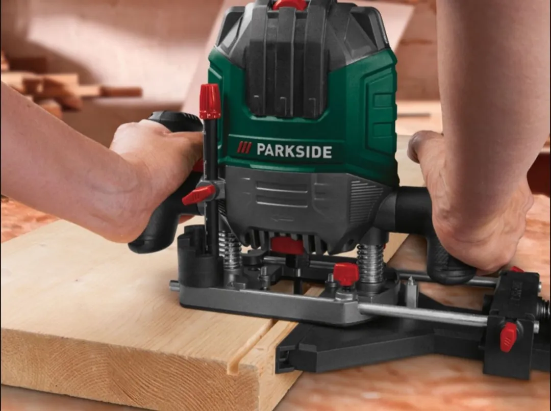 PARKSIDE Bovenfreesmachine 1200W - Groen/Zwart