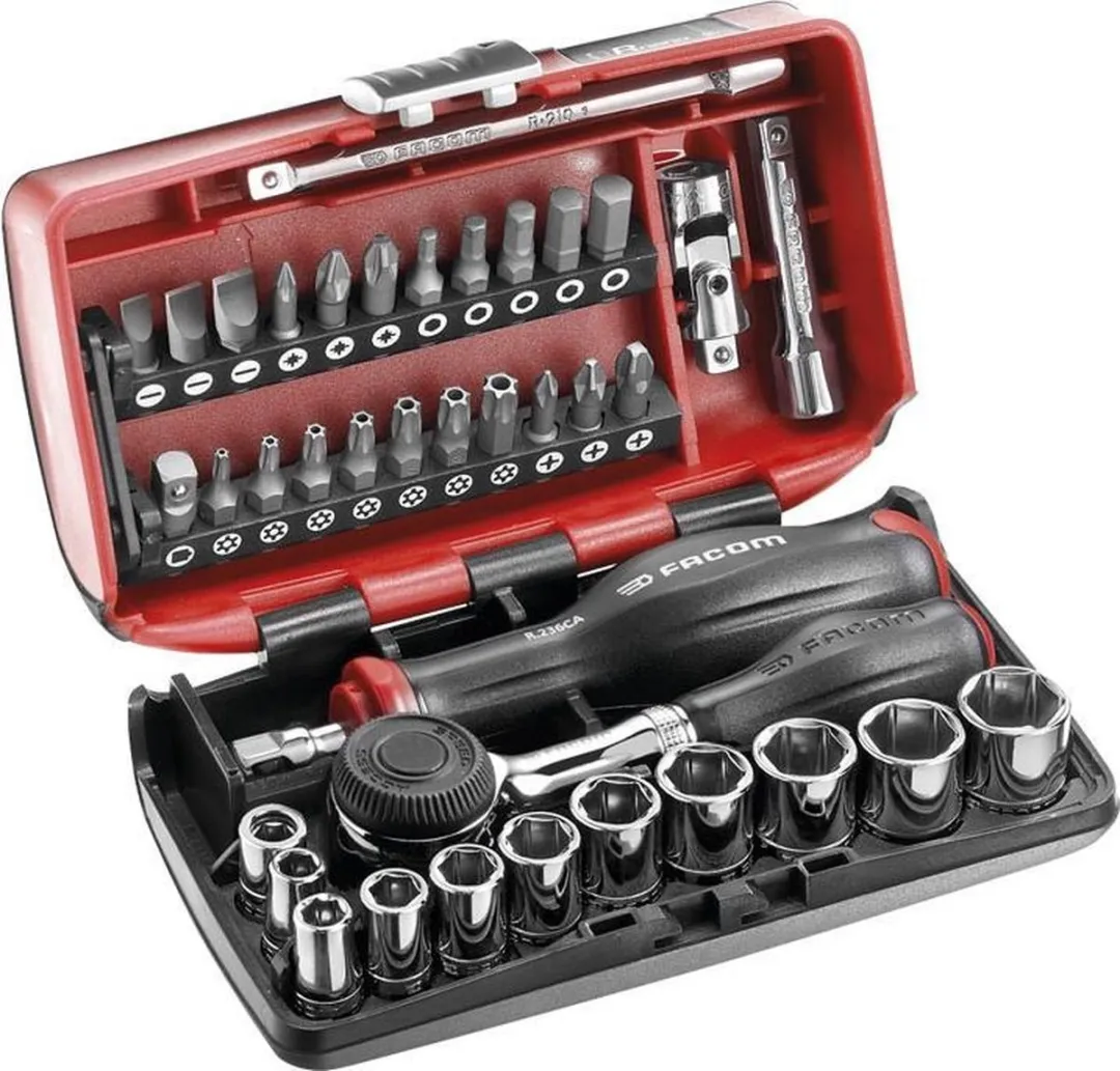 FACOM R.360NANOPB Dopsleutelset 1/4" 38-delig