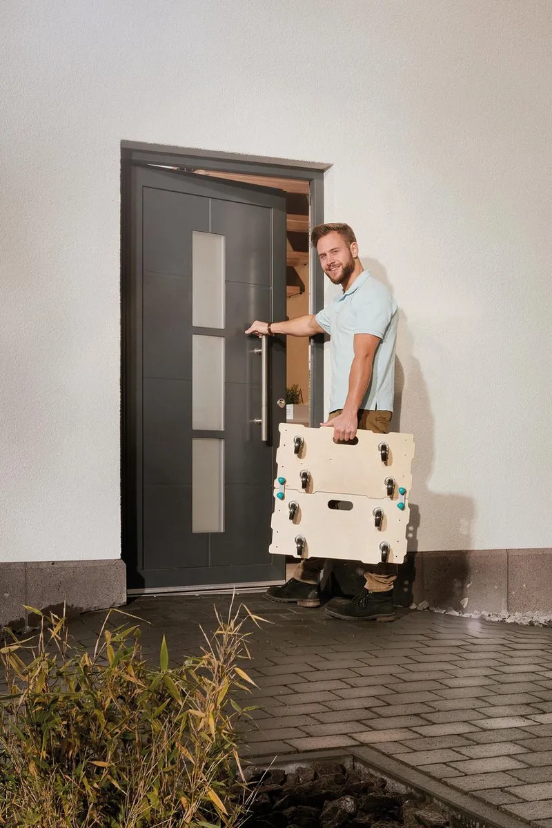 Wolfcraft Puzzelplateau Meubelroller FT 400 - Hout - afbeelding 4 van 6