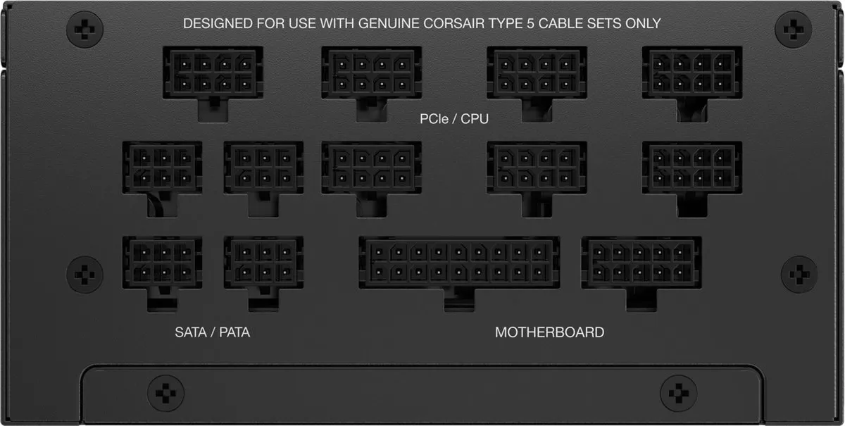 Corsair CP-9020246-EU Voeding 1000W - 80 Plus Gold - Zwart