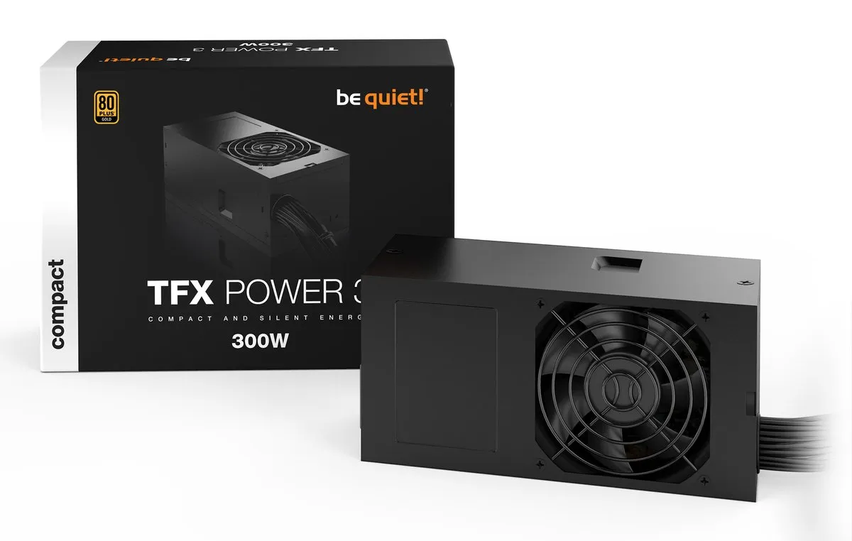 be quiet! TFX Power 3 BN323 Voeding - 300W - Zwart