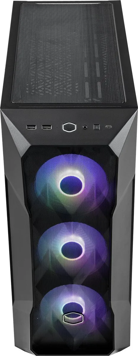 Cooler Master MasterBox TD500 Mesh V2 - ATX Behuizing - 3x 2.5" / 2x 3.5" - 3 Ventilatoren