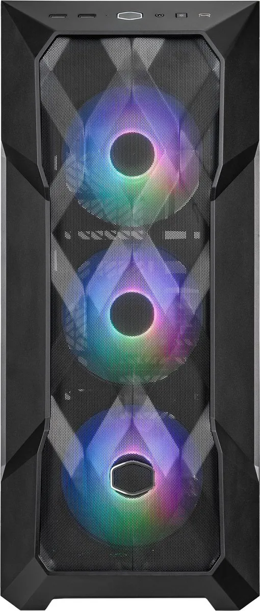 Cooler Master MasterBox TD500 Mesh V2 - ATX Behuizing - 3x 2.5" / 2x 3.5" - 3 Ventilatoren