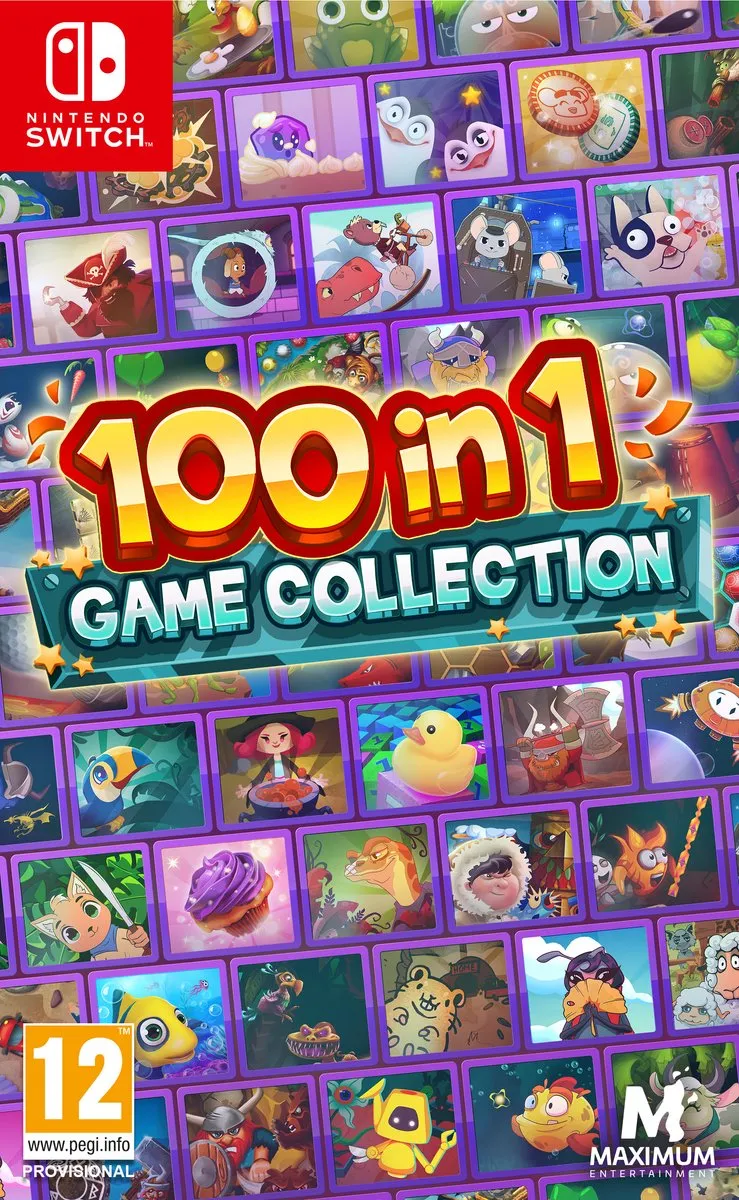 Maximum Games 100-in-1 Game Collection - 5 Talen