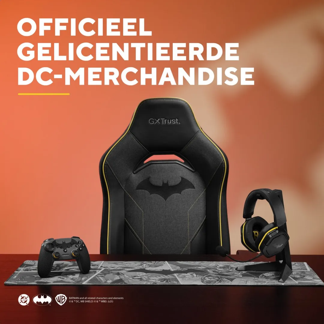 Trust GXT 542BM Draadloze Gamecontroller - Batman Zwart