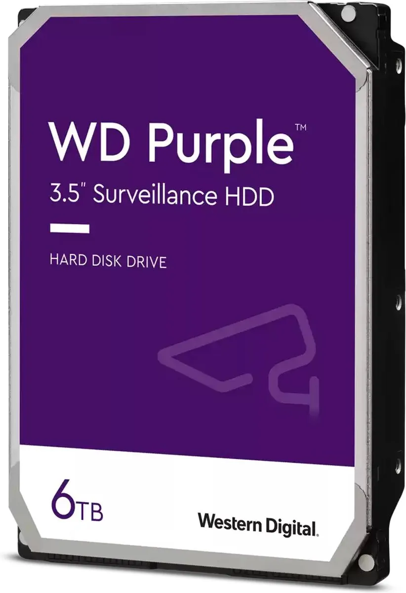 Western Digital WD64PURZ 3,5" Harde Schijf 6TB