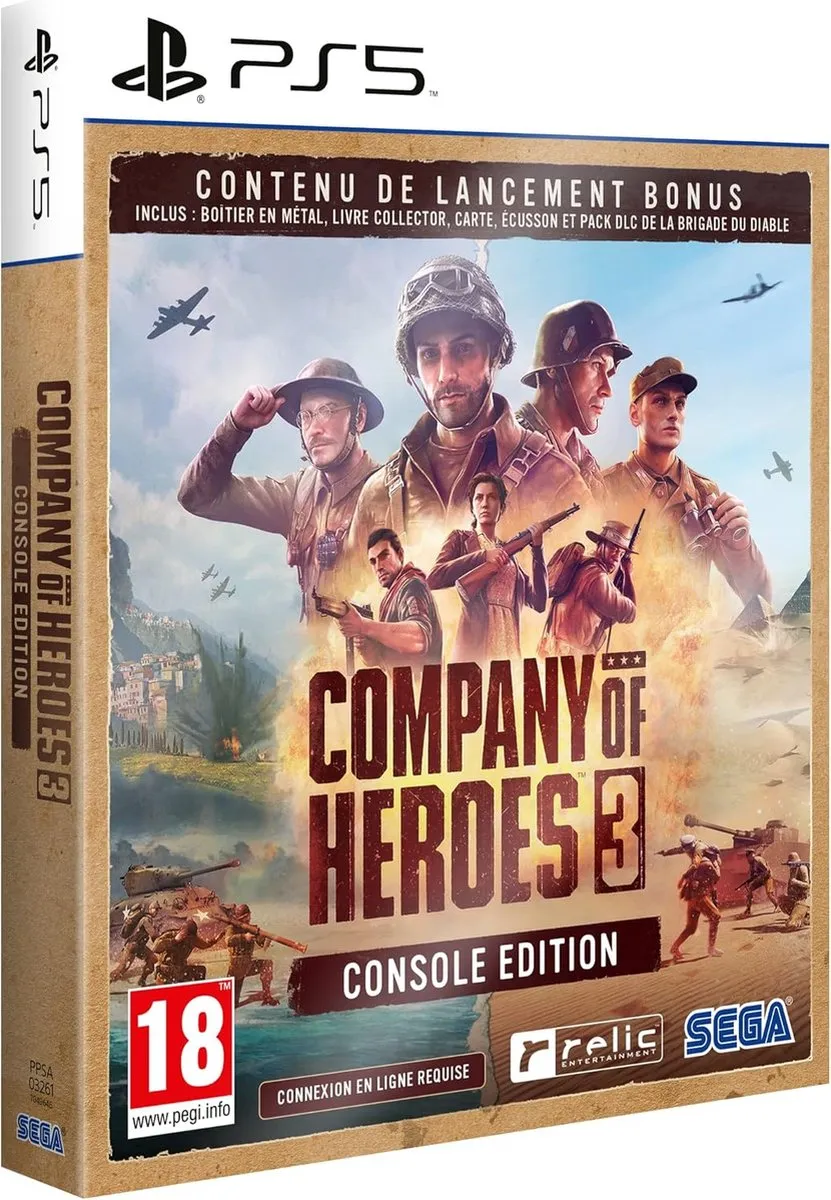 Sega Company of Heroes 3 Metalcase Edition - PS5