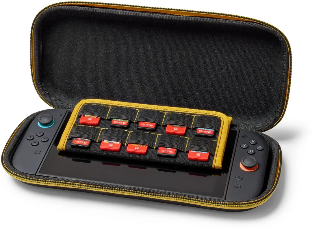 PowerA Beschermhoes Nintendo Switch 2 Pikachu-storm - Zwart/Geel