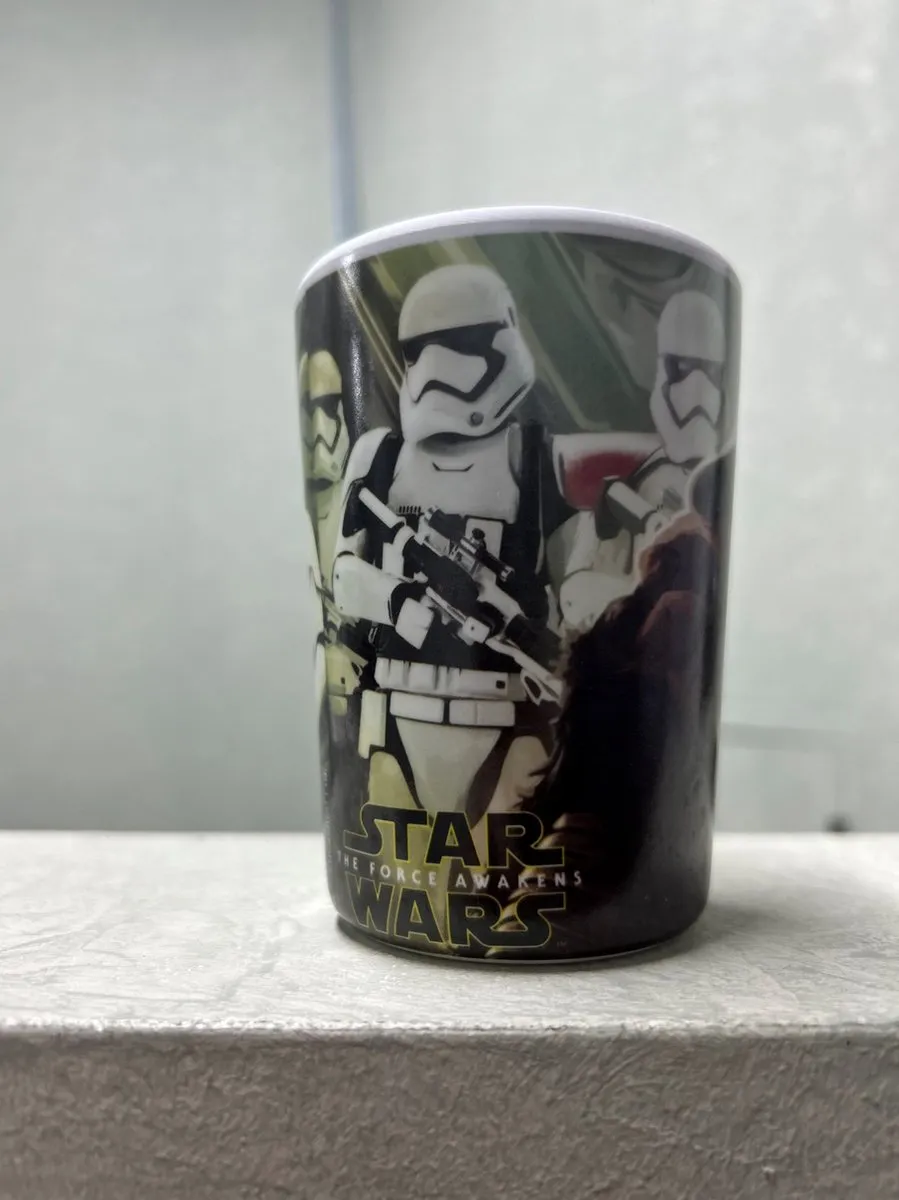 Star Wars Melamine Tumblers - 6 Stuks - 0,20L - Zwart