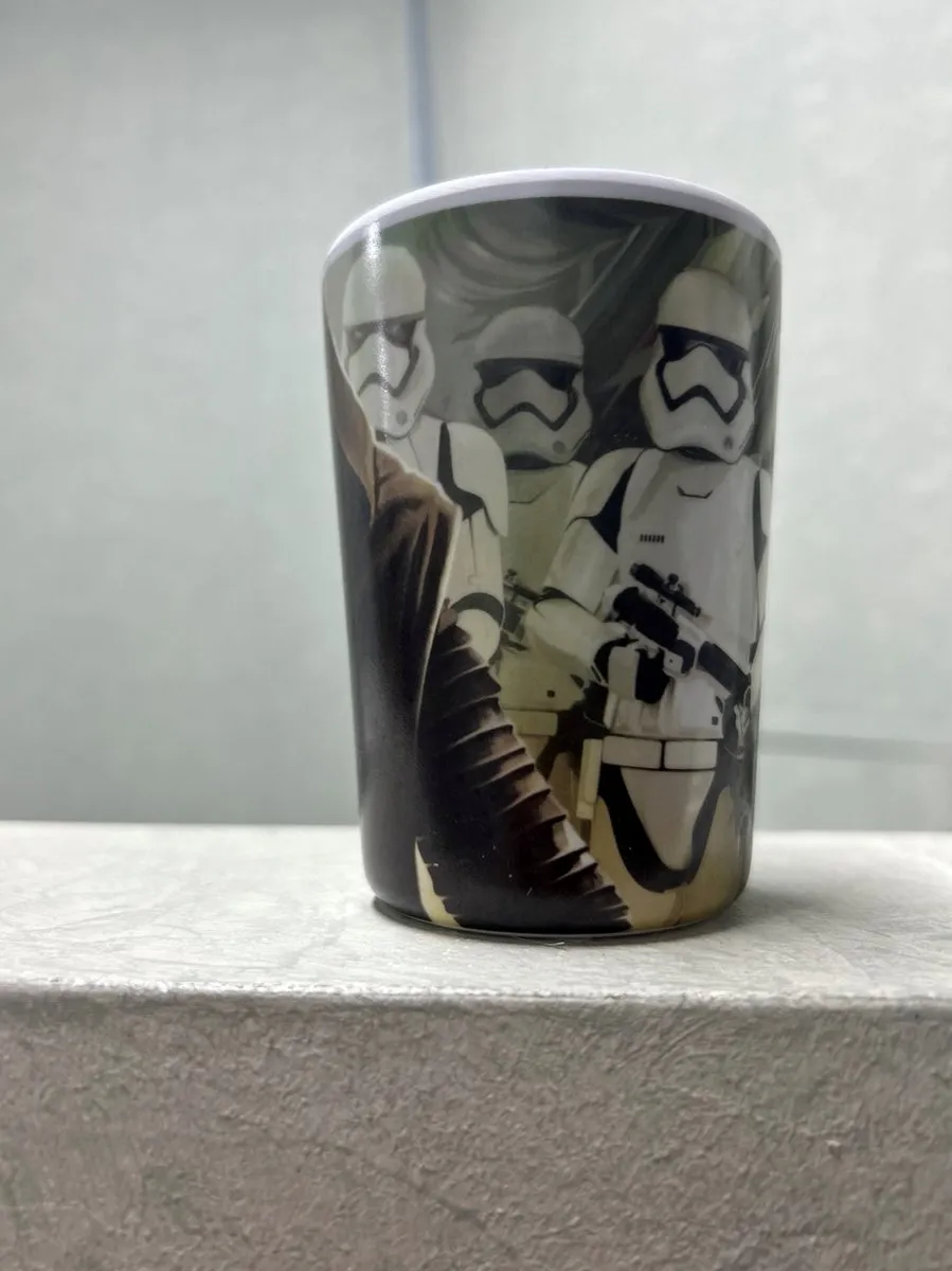 Star Wars Melamine Tumblers - 6 Stuks - 0,20L - Zwart